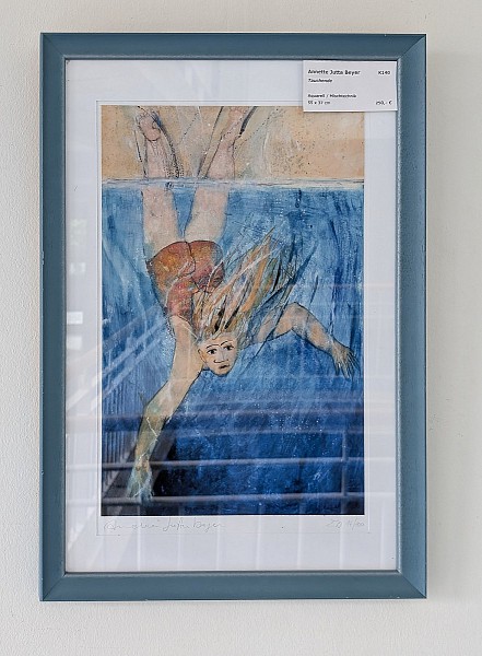 Artothek: Annette Jutta Beyer – Tauchende