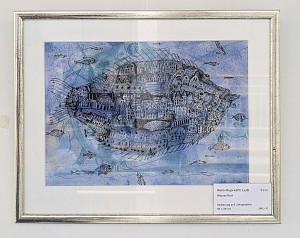 Artothek: Hans-Ruprecht Leiß – Häuserfisch